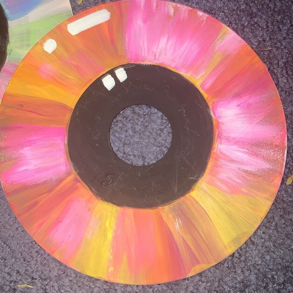Hand painted records - Picture 2 of 2
